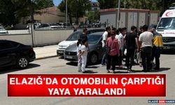 Elazığ’da Otomobilin Çarptığı Yaya Yaralandı