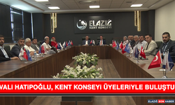 Vali Hatipoğlu, Kent Konseyi Üyeleriyle Buluştu
