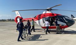 Van'da diyabet hastası genç, ambulans helikopterle hastaneye nakledildi