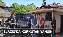 Elazığ’da Korkutan Yangın