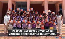 Elazığlı Yazar Tan, Kitaplarını Mardinli Öğrencilerle Buluşturdu