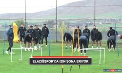 Elazığspor’da İzin Sona Eriyor