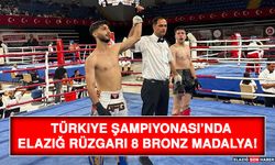 Türkiye Şampiyonası’nda Elazığ Rüzgarı 8 Bronz Madalya!