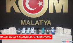 Malatya’da Kaçakçılık Operasyonu