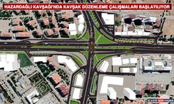 Hazardağlı Kavşağı’nda Kavşak Düzenleme Çalışmaları Başlatılıyor