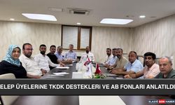Elep Üyelerine TKDK Destekleri Ve AB Fonları Anlatıldı