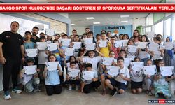 Gakgo Spor Kulübü'nde başarı Gösteren 67 Sporcuya Sertifikaları Verildi