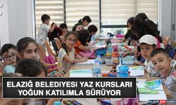 Elazığ Belediyesi Yaz Kursları Yoğun Katılımla Sürüyor