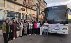 Bingöl'de 42 öğrenci Çanakkale gezisine katıldı