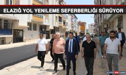 Elazığ Yol Yenileme Seferberliği Sürüyor