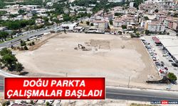 Doğu Parkta Çalışmalar Başladı