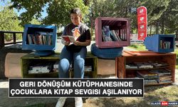 Geri Dönüşüm Kütüphanesinde Çocuklara Kitap Sevgisi Aşılanıyor