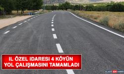 İl Özel İdaresi 4 Köyün Yol Çalışmasını Tamamladı