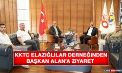 KKTC Elazığlılar Derneğinden Başkan Alan’a Ziyaret