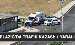 Elazığ’da Trafik Kazası: 1 Yaralı