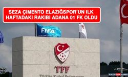 Seza Çimento Elazığspor’un İlk Haftadaki Rakibi Adana 01 FK Oldu