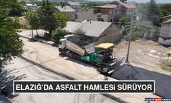 Elazığ’da Asfalt Hamlesi Sürüyor