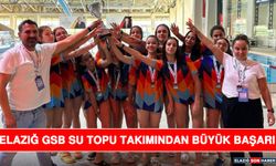 Elazığ GSB Su Topu Takımından Büyük Başarı