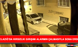 Elazığ'da Hırsızlık Girişimi Alarmın Çalmasıyla Sona Erdi