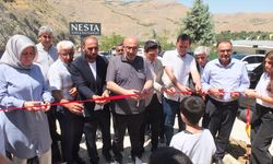 Keban'da bir iş yerinin açılışı törenle yapıldı