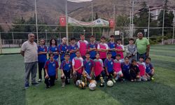 Keban'da halı saha futbol turnuvası