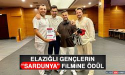 Elazığlı Gençlerin “Sardunya” Filmine Ödül