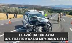 Elazığ’da Bir Ayda 374 Trafik Kazası Meydana Geldi