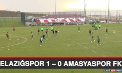Elazığspor 1 – 0 Amasyaspor FK