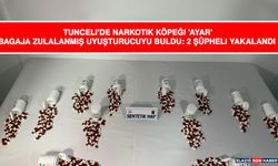 Tunceli'de Narkotik Köpeği 'Ayar' Bagaja Zulalanmış Uyuşturucuyu Buldu: 2 Şüpheli Yakalandı