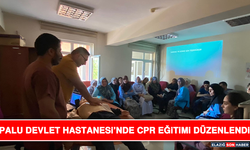 Palu Devlet Hastanesi’nde CPR Eğitimi Düzenlendi