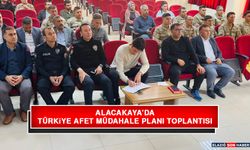 Alacakaya’da Türkiye Afet Müdahale Planı Toplantısı