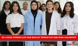 Bu Lisede Öğrenciler Hem Meslek Öğreniyor Hem Para Kazanıyor