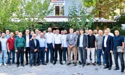 Başkan Çavuşoğlu minibüs şoförleriyle buluştu