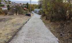 Ağın'da çevre ve yol düzenleme çalışması sürüyor