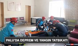 Palu'da Deprem ve Yangın Tatbikatı