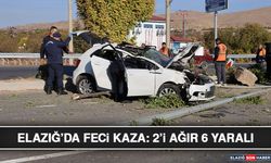 Elazığ’da Feci Kaza: 2’i Ağır 6 Yaralı