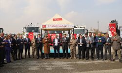 Iğdır İl Özel İdaresine alınan yeni araçlar hizmete sunuldu