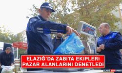Elazığ’da Zabıta Ekipleri Pazar Alanlarını Denetledi