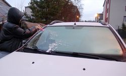 Kars'ta kar yağışı sonrası soğuk hava ve sis etkili oluyor