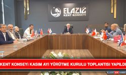 Kent Konseyi Kasım Ayı Yürütme Kurulu Toplantısı Yapıldı