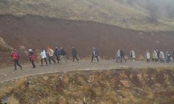 Muş'ta doğa yürüyüşü düzenlendi