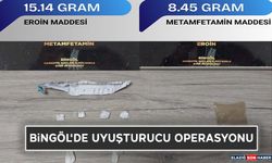 Bingöl'de Uyuşturucu Operasyonu