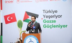 Şehitler ve Gazze'de hayatını kaybedenler için Sakarya'da fidanlar toprakla buluştu