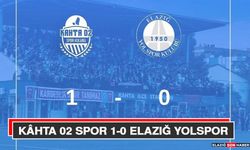 Kâhta 02 Spor 1-0 Elazığ Yolspor
