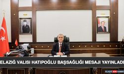 Elazığ Valisi Hatipoğlu Başsağlığı Mesajı Yayınladı