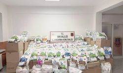 Van'da gümrük kaçağı malzemeler ele geçirildi