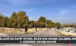 Elazığ’da Kayıp Veysel Bilen İçin Arama Çalışmaları 4. Gününde Devam Ediyor