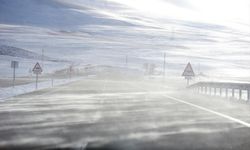 Ardahan-Şavşat kara yolu kar ve tipi nedeniyle araç geçişine kapatıldı