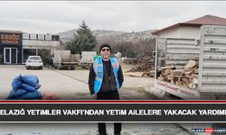 Elazığ Yetimler Vakfı’ndan Yetim Ailelere Yakacak Yardımı