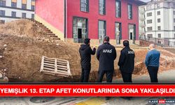Yemişlik 13. Etap Afet Konutlarında Sona Yaklaşıldı